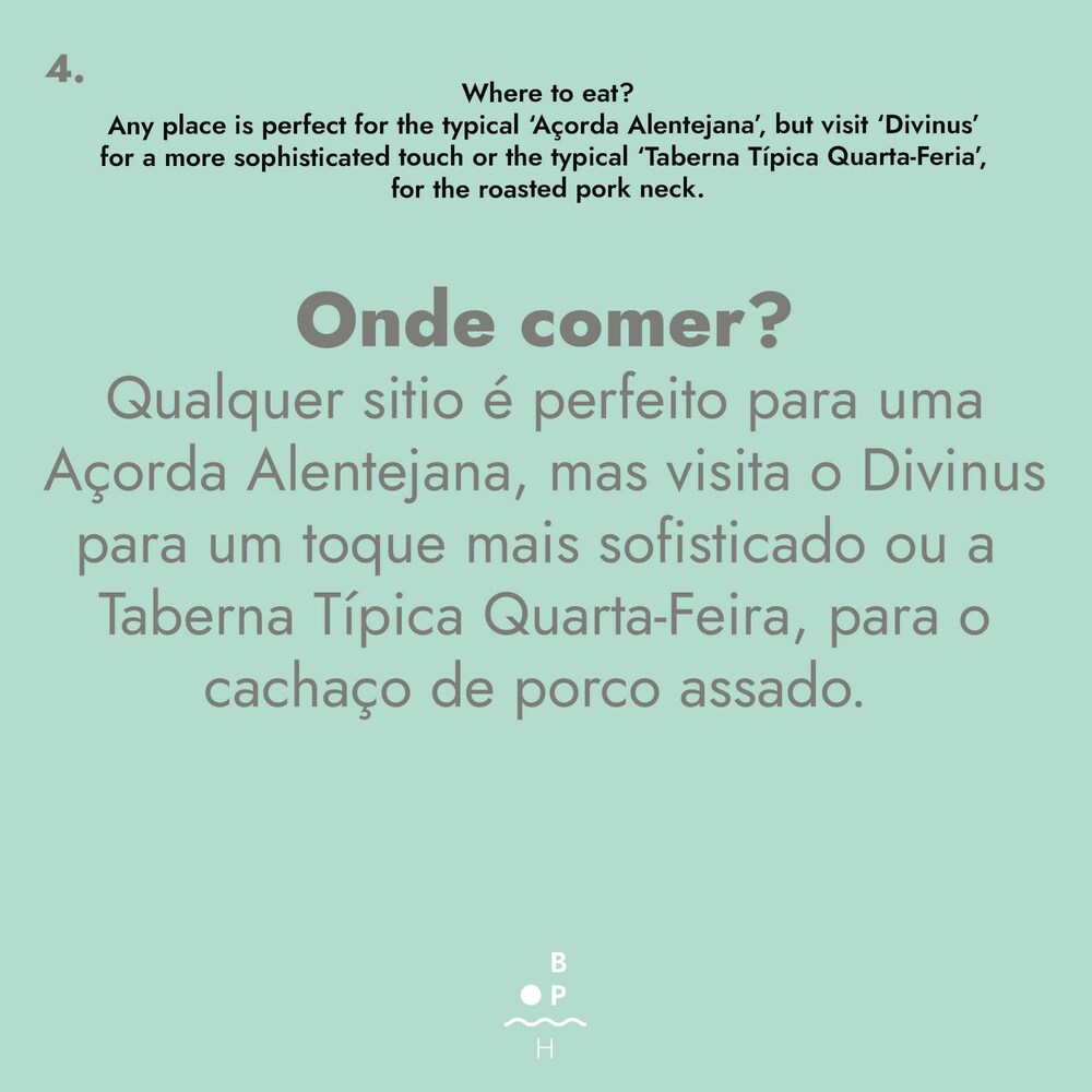 Mini Guide Evora Portugal where to eat