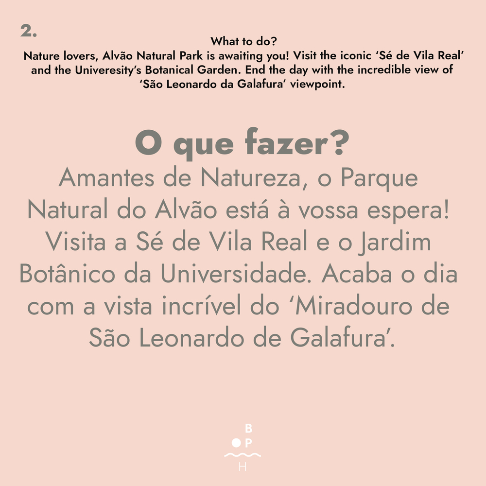 Mini Guide Vila Real Portugal what to do